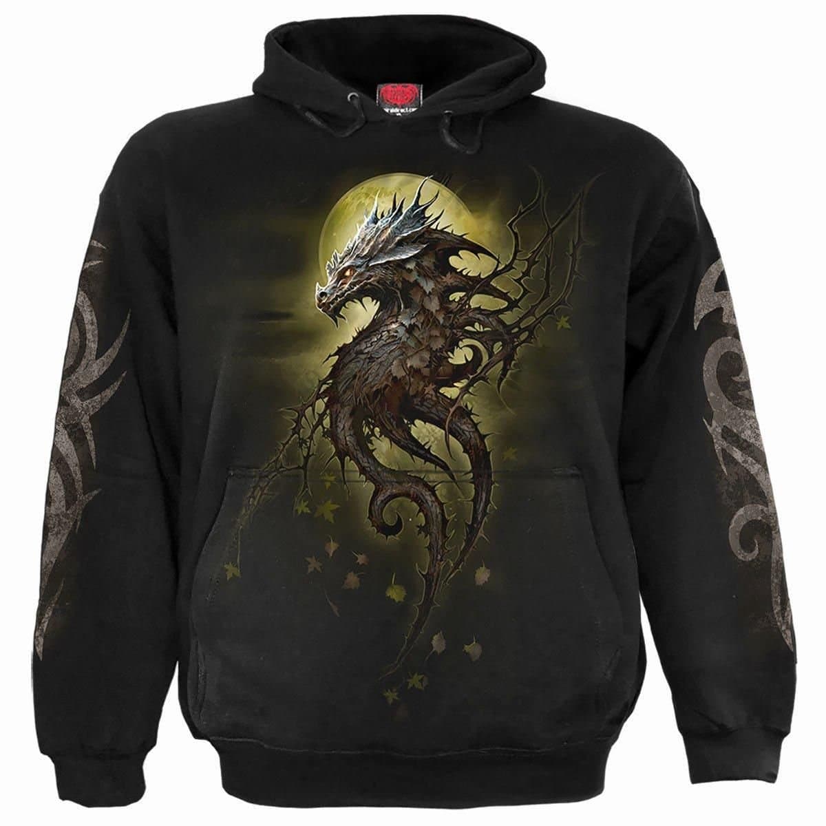 Spiral Spiral Men's OAK DRAGON - Hoody Black