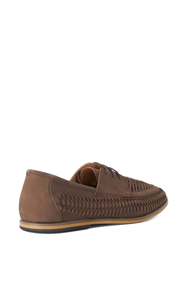 Dune London Dune London Men's 'Brinkley' Slip-On Shoes in Brown - 3