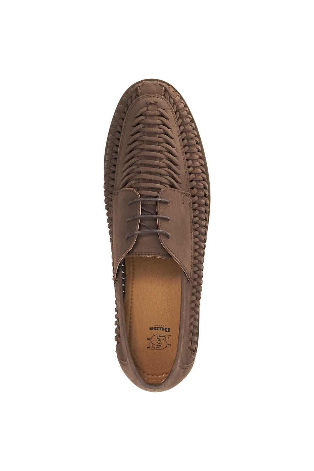 Dune London Dune London Men's 'Brinkley' Slip-On Shoes in Brown - 4