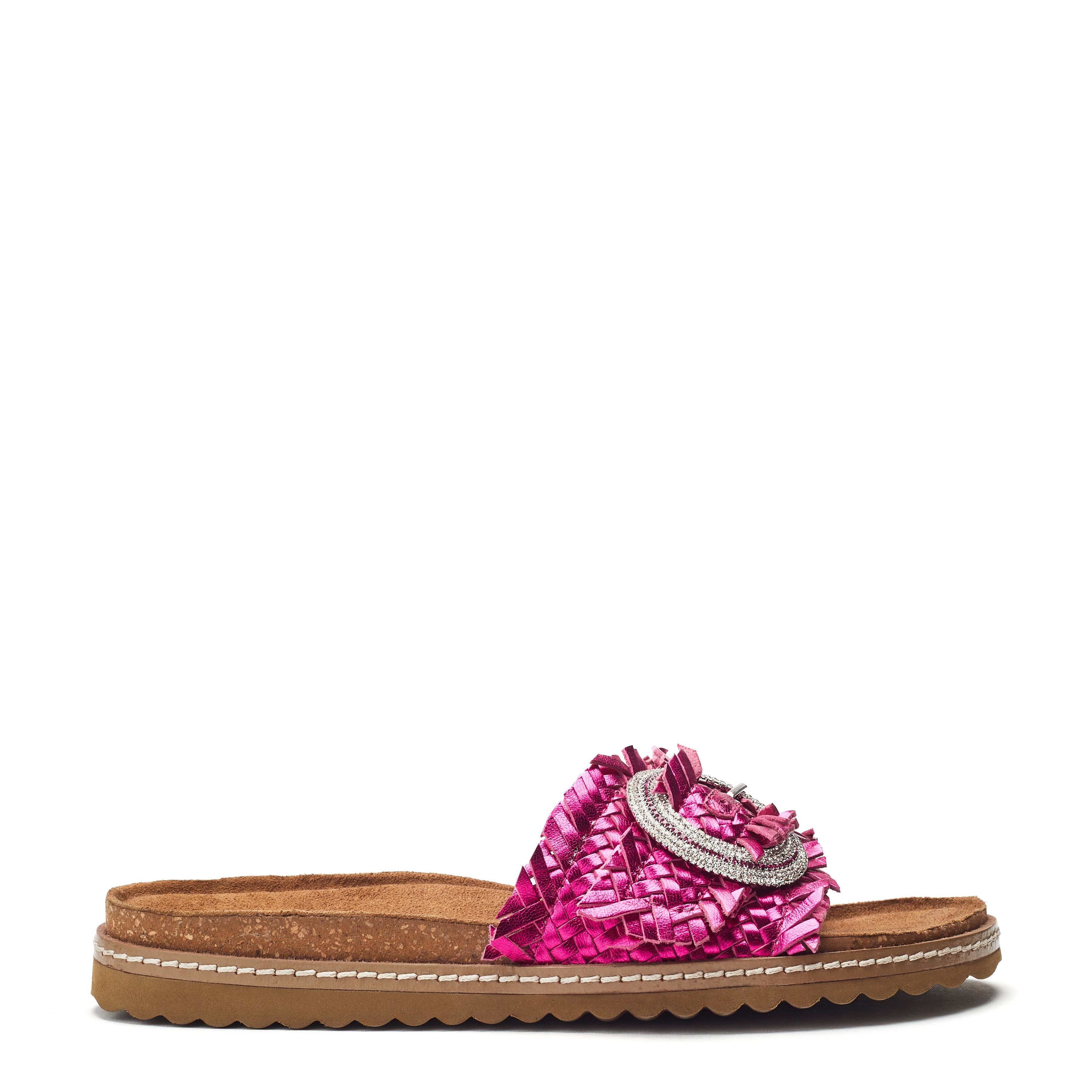 Moda In Pelle Moda In Pelle Women's 'Jarilla' Leather Sandals in Pink - 1