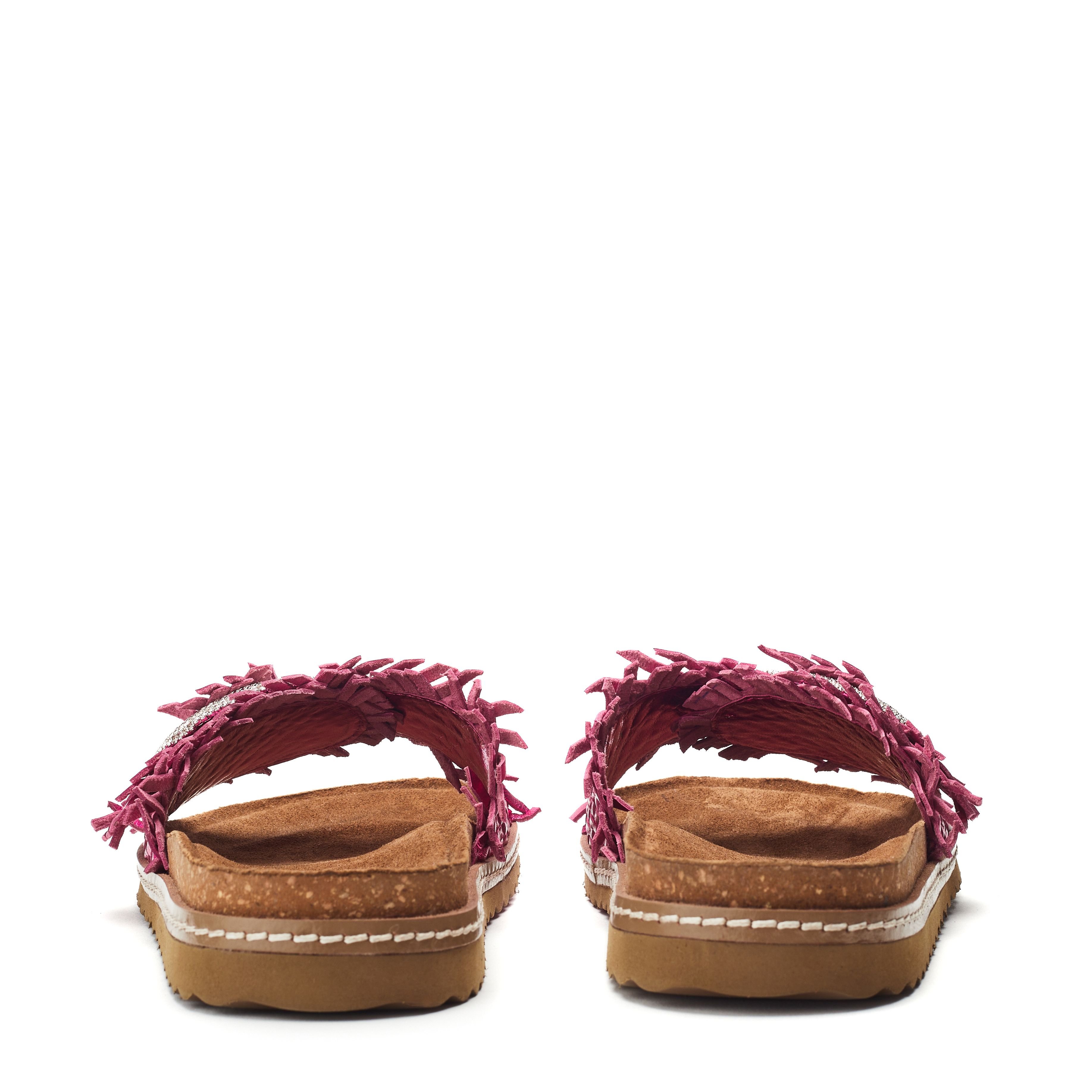 Moda In Pelle Moda In Pelle Women's 'Jarilla' Leather Sandals in Pink - 3