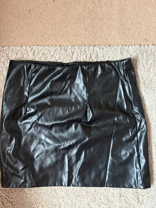 ASOS Leather look skirt