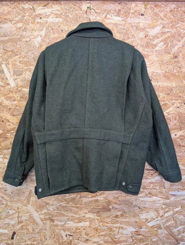 Filson Filson Mackinaw Wool Work Jacket Medium Men USA Made Green Wool Work Style 82
