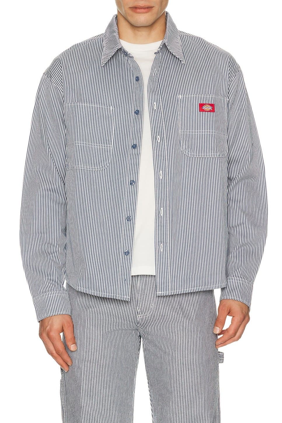 revolve Hickory Long Sleeve Work Shirt