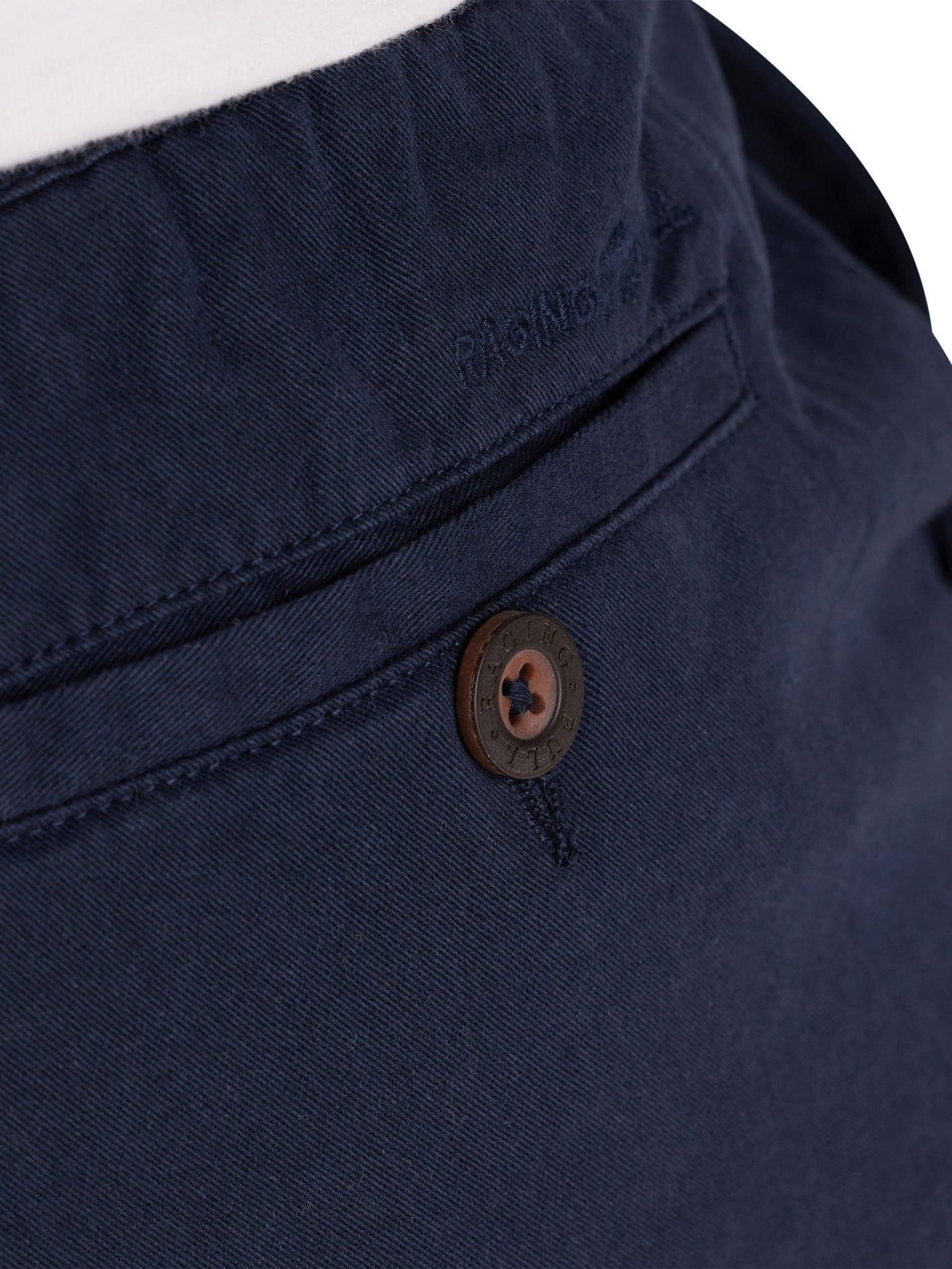 raging bull Raging Bull Men's Stretch Chino Short in Navy - 4