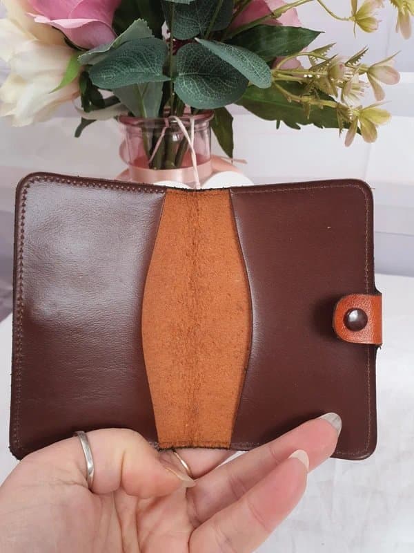 vintage licence holder Vintage Leather Driving Licence Holder Rolls Royce Classic Car Brown Wallet