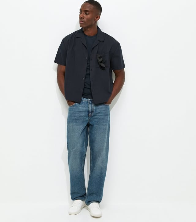 New Look Men's Navy Muscle Fit T-Shirt New Look - 3