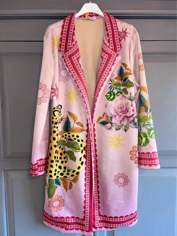 M-Made in Italy Made in Italy Pink soft touch Blazer