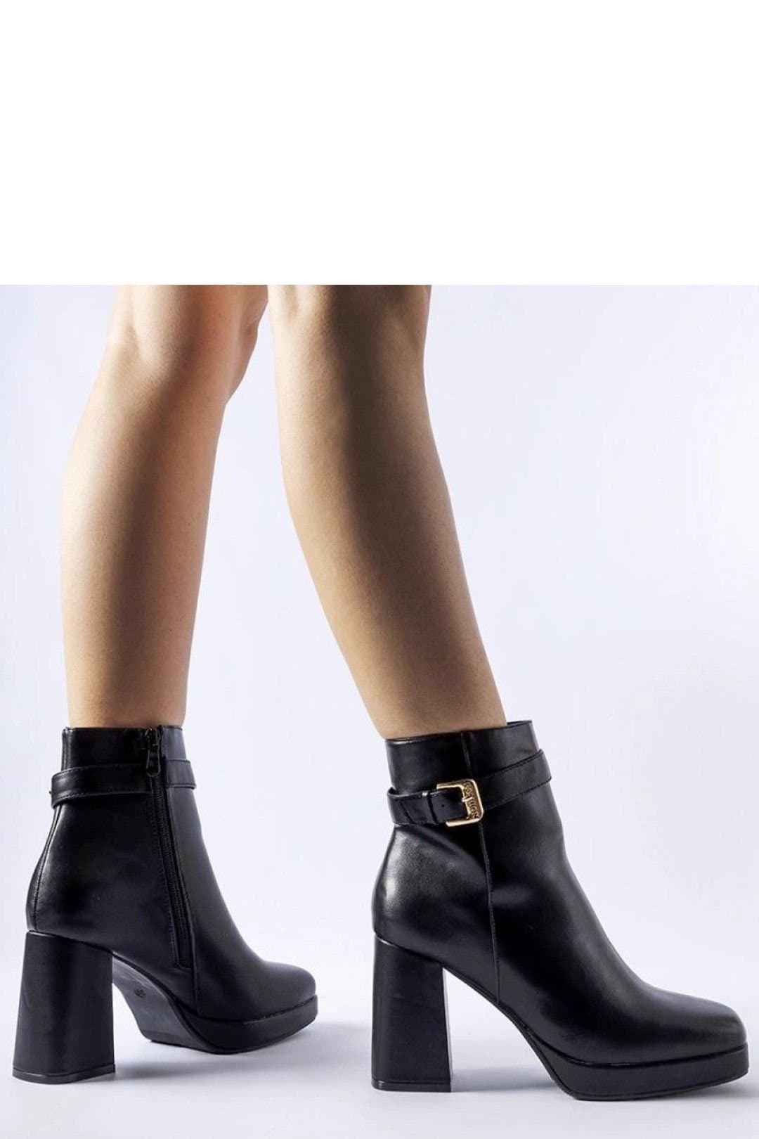 Love Lace Love Lace Women's Classic Insulated Smooth Ankle Boots with Zipper Heel Comfort in Black