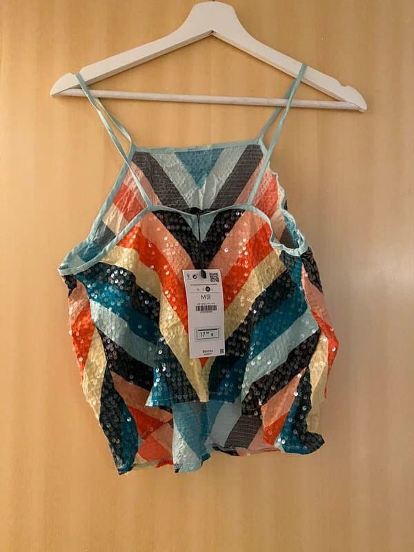 Bershka Bershka sequin top