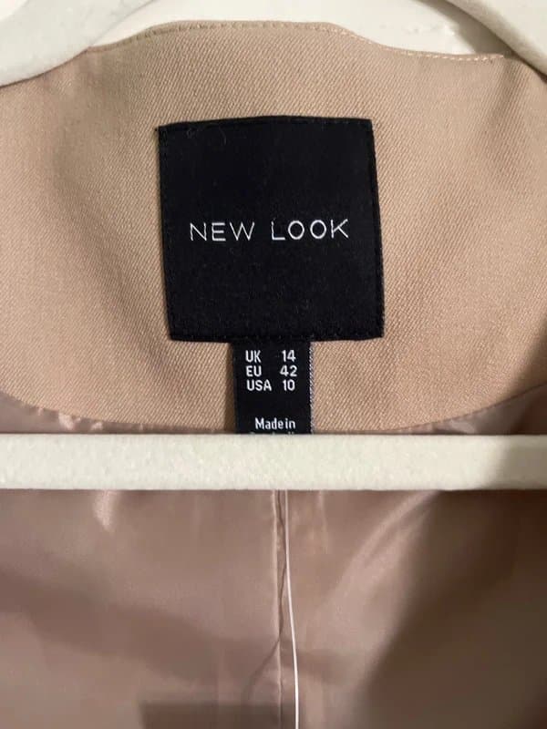New Look New Look Beige Tailored Waistcoat