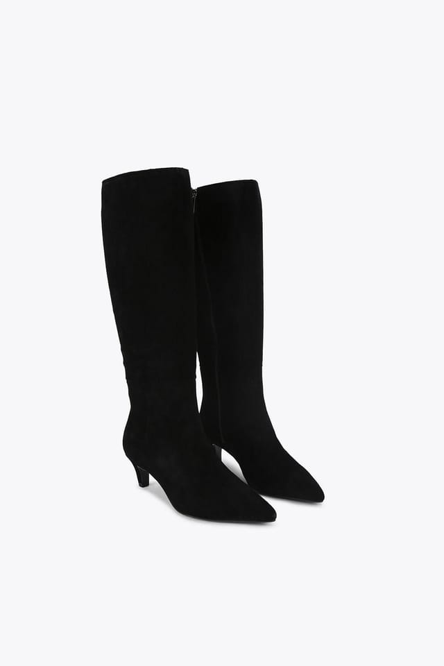 KG Kurt Geiger KG Kurt Geiger Women's 'Tansy High Leg' Suede Boots in Black - 2
