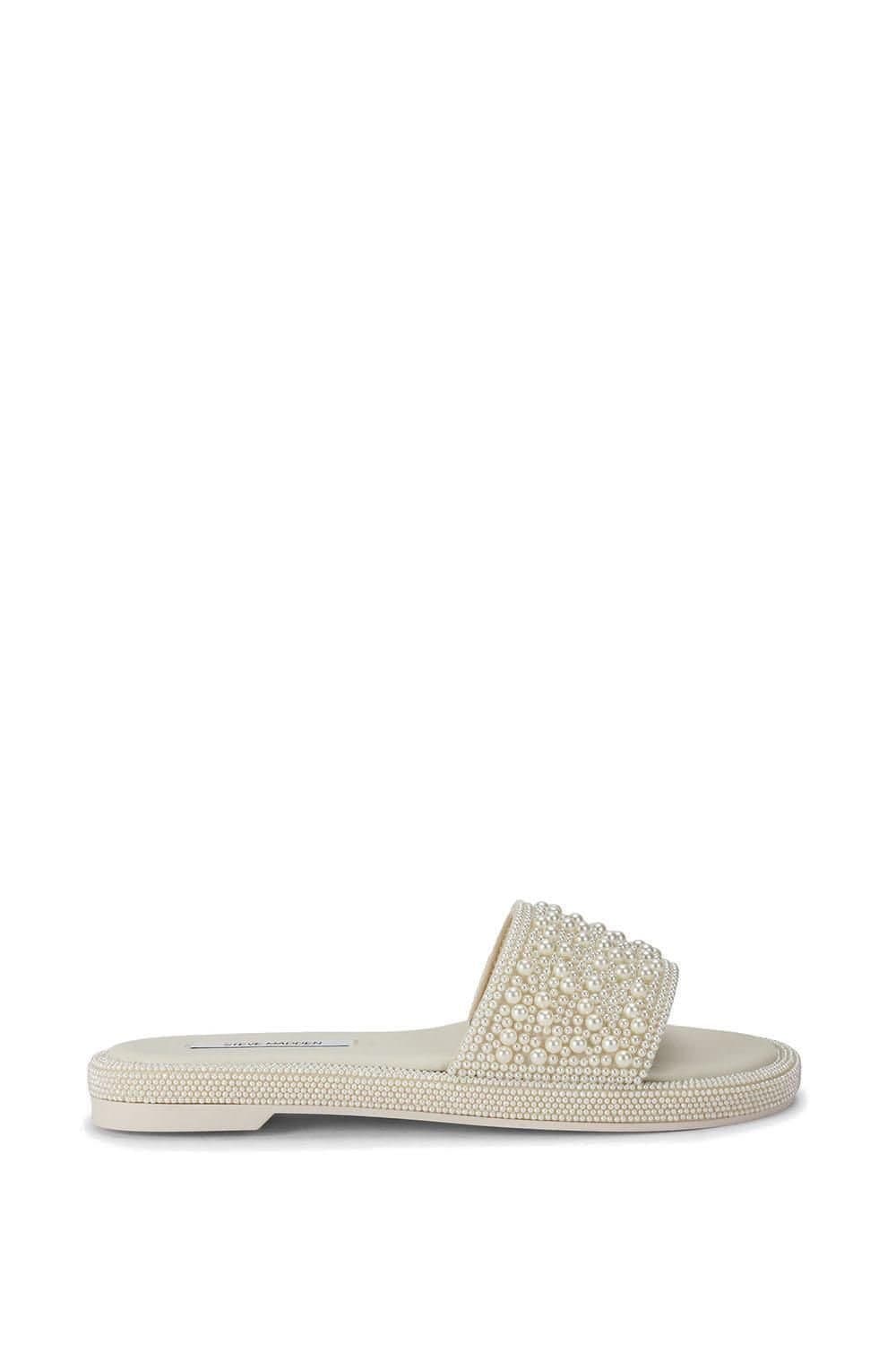 Steve Madden Steve Madden Women's 'Rubee White' Sandals in White