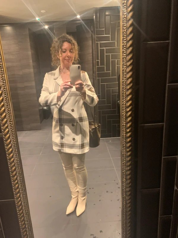 Never Fully Dressed Never fully dressed. Size 10 checked blazer - 1