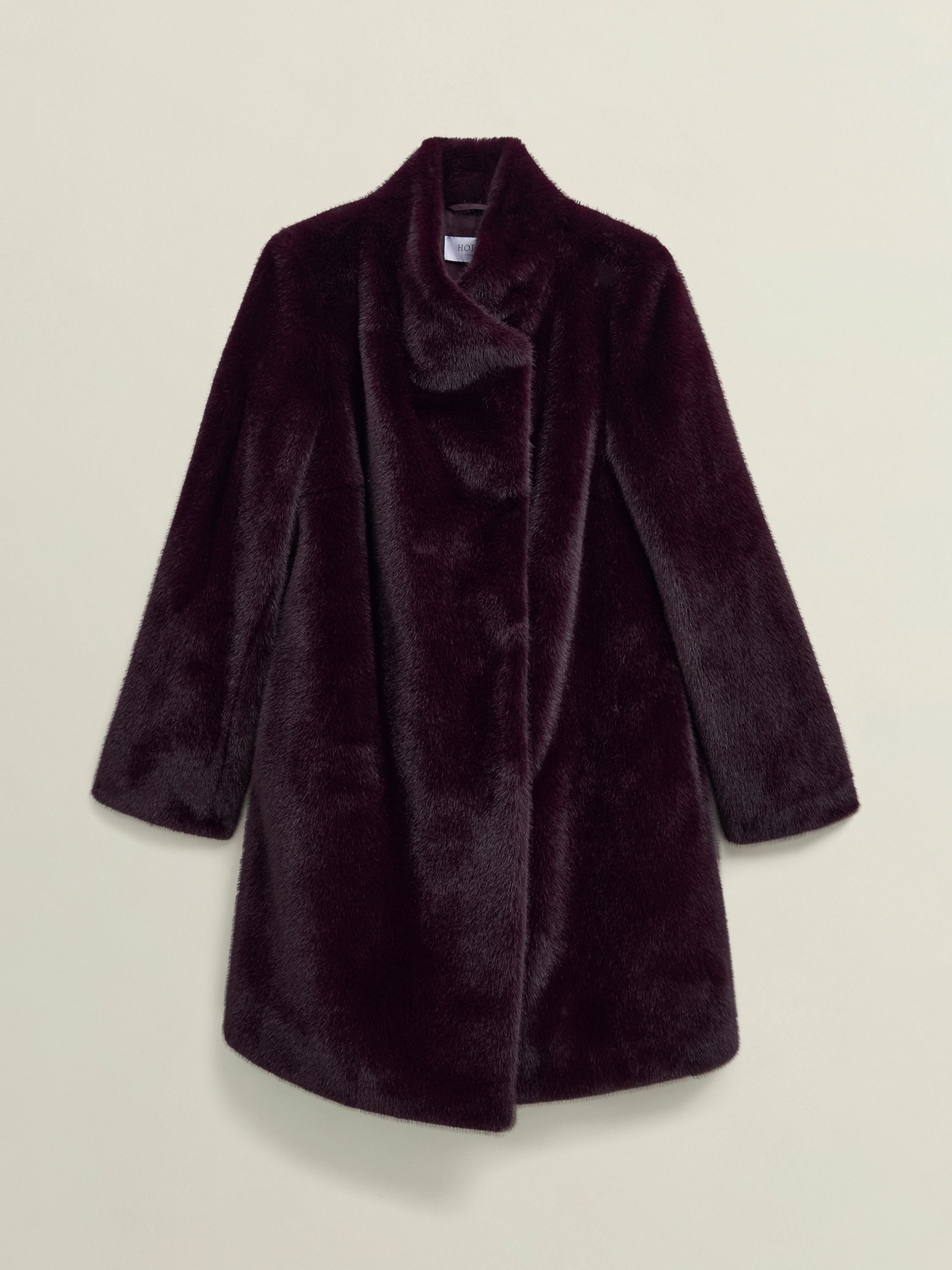 Hobbs London Hobbs London Women's Tarini Coat in Wine - 2