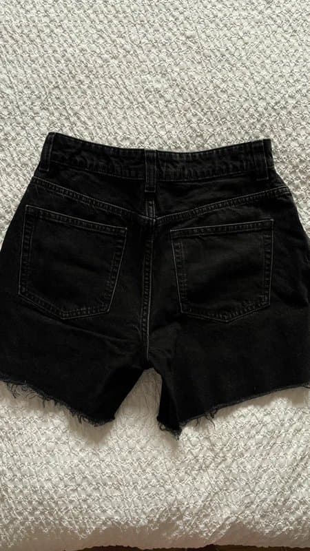 ASOS Design Black denim shorts ASOS