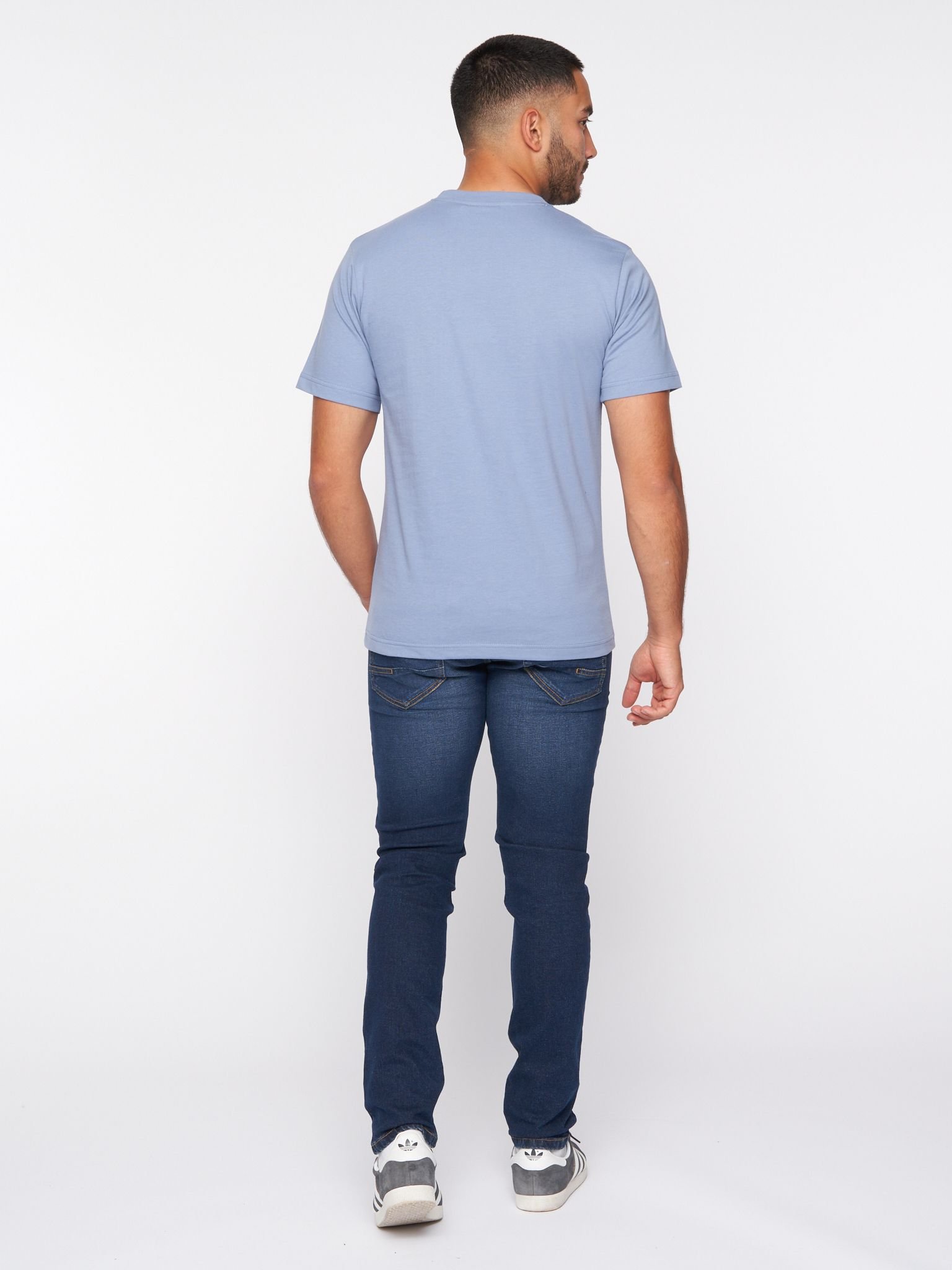 One True Saxon One True Saxon Men's Forever T-Shirt in Blue - 3