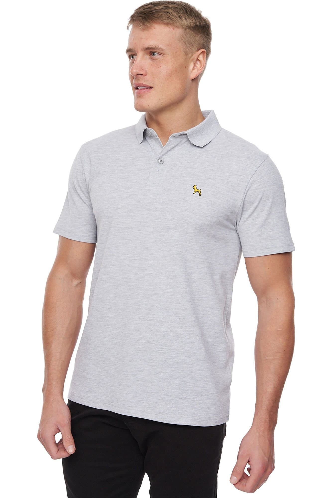 Bewley&Ritch Bewley&Ritch Grey Cotton Polo Shirt