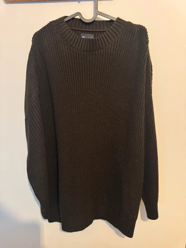 ASOS Design Brown Knitted Jumper