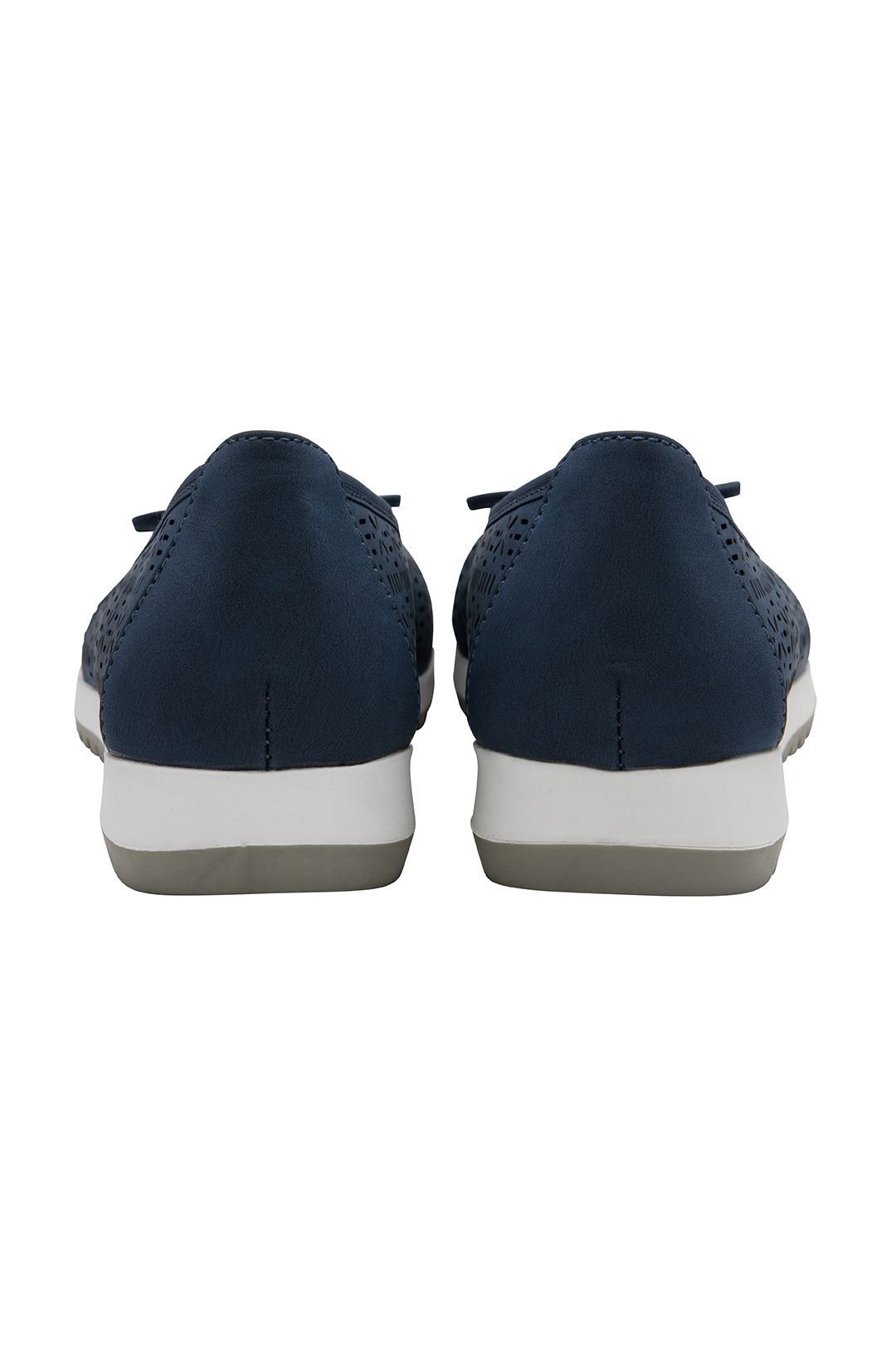 Lotus Lotus Women's 'Helen' Ballerina Shoes in Navy - 3