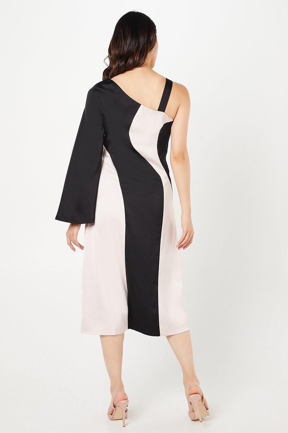 Coast Coast Women's Mono Satin Midi Wedding Guest Dress - 3