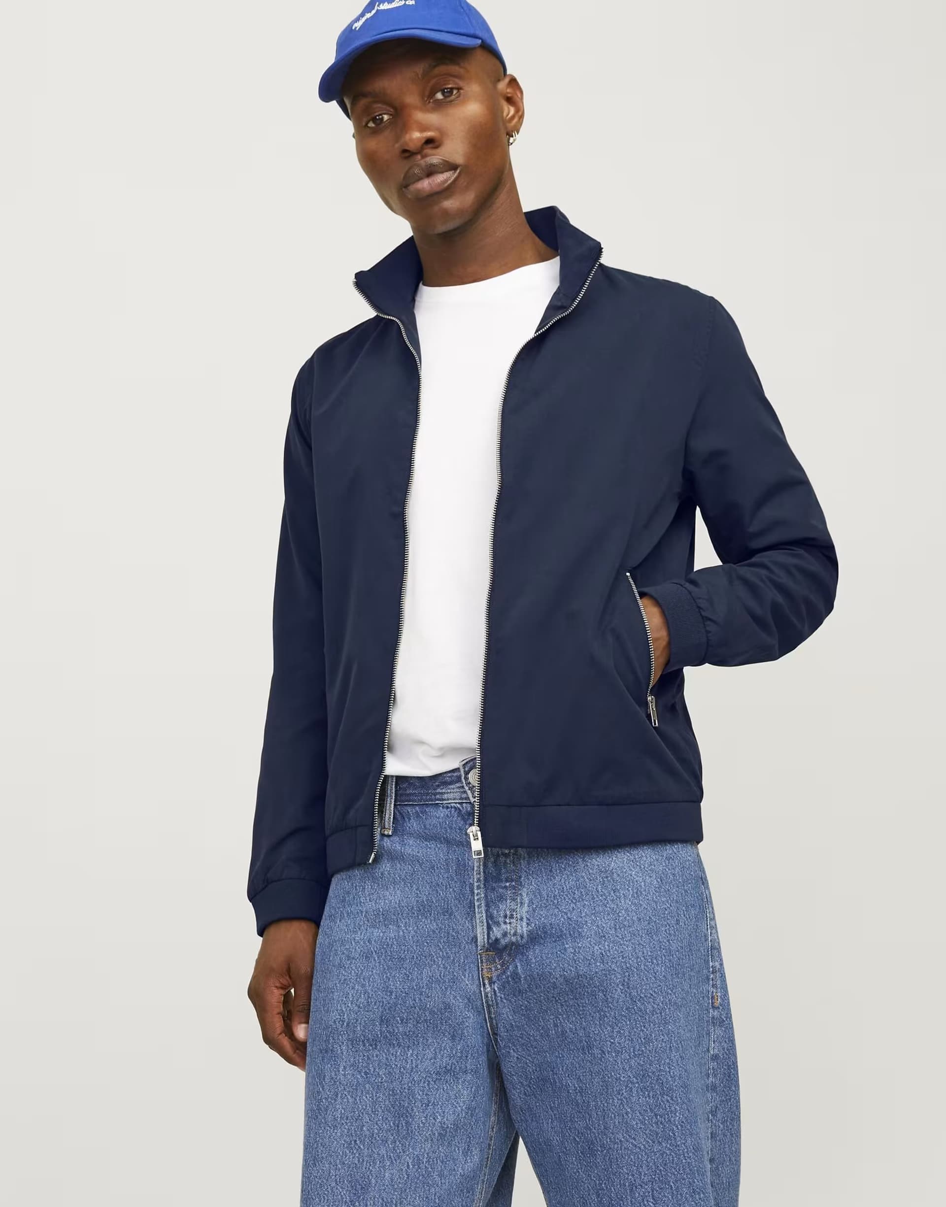 ASOS Jack & Jones Navy Blazer Jacket