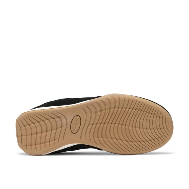 Clarks Clarks Men's Upton Lace Black Suede Trainers, Lace Up - 3