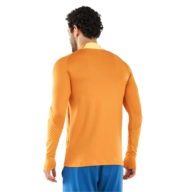 Nike Nike Men's Strike Dri-FIT Quarter Zip Drill Top in Orange - 2