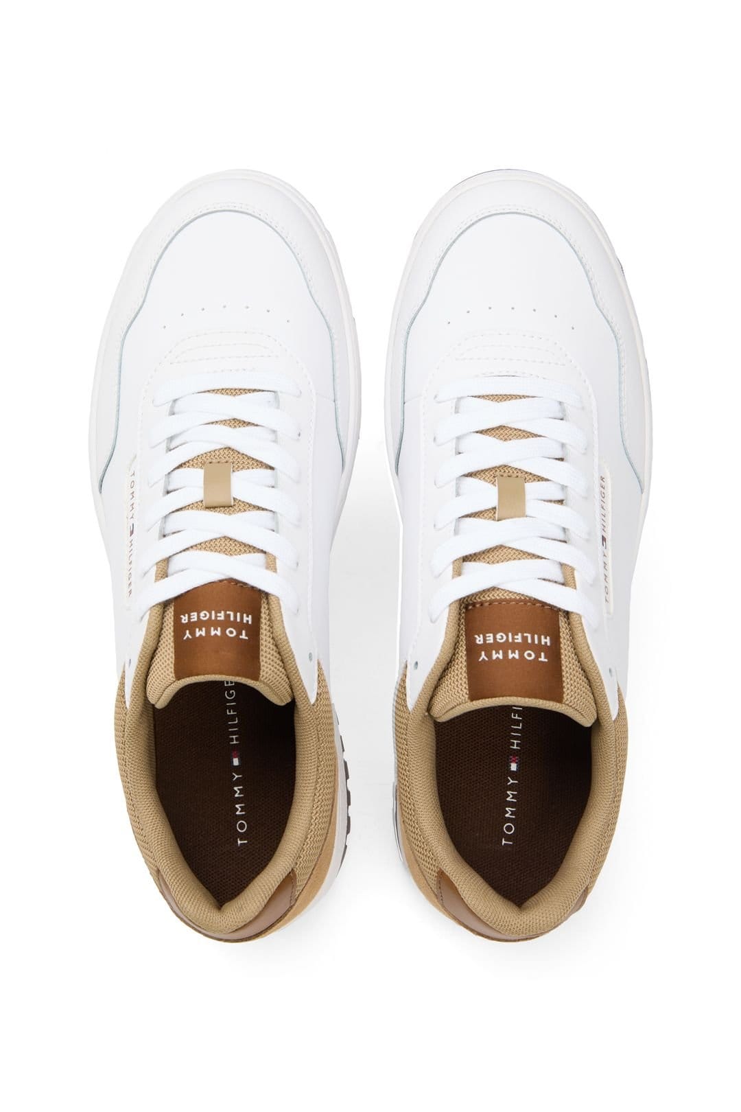 Tommy Hilfiger Tommy Hilfiger Men's Th Basket Core Lite Lth/Suede Taupe - 4