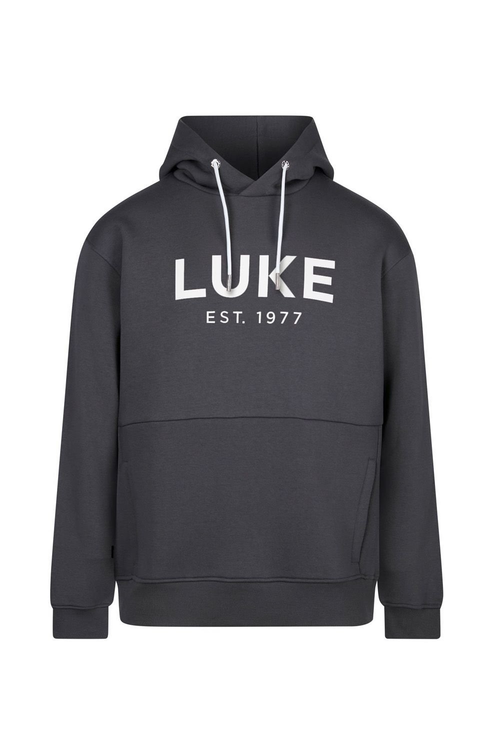 Luke 1977 Luke 1977 Men's Grand Hoodie in Charcoal - 4