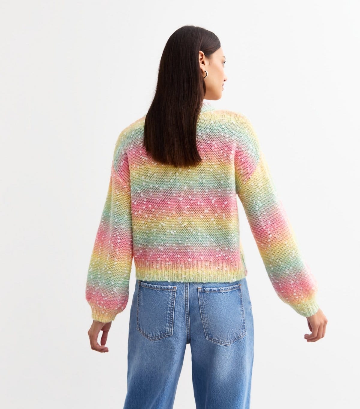 Sunshine Soul Women's Rainbow Knit Jumper Sunshine Soul New Look - 4