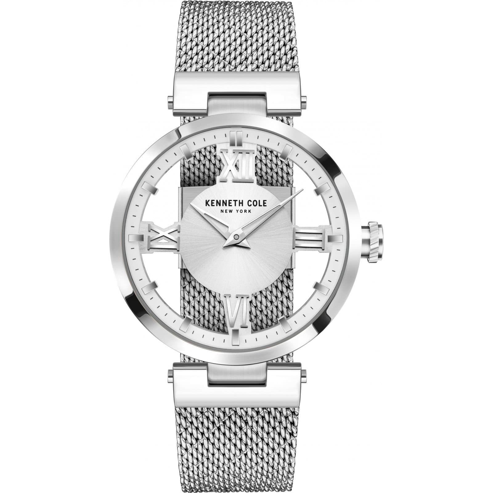 Kenneth Cole Kenneth Cole Women's 10008030B Classic 32mm Quartz Watch in Silver