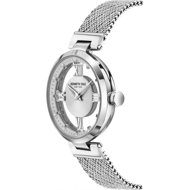 Kenneth Cole Kenneth Cole Women's 10008030B Classic 32mm Quartz Watch in Silver - 3