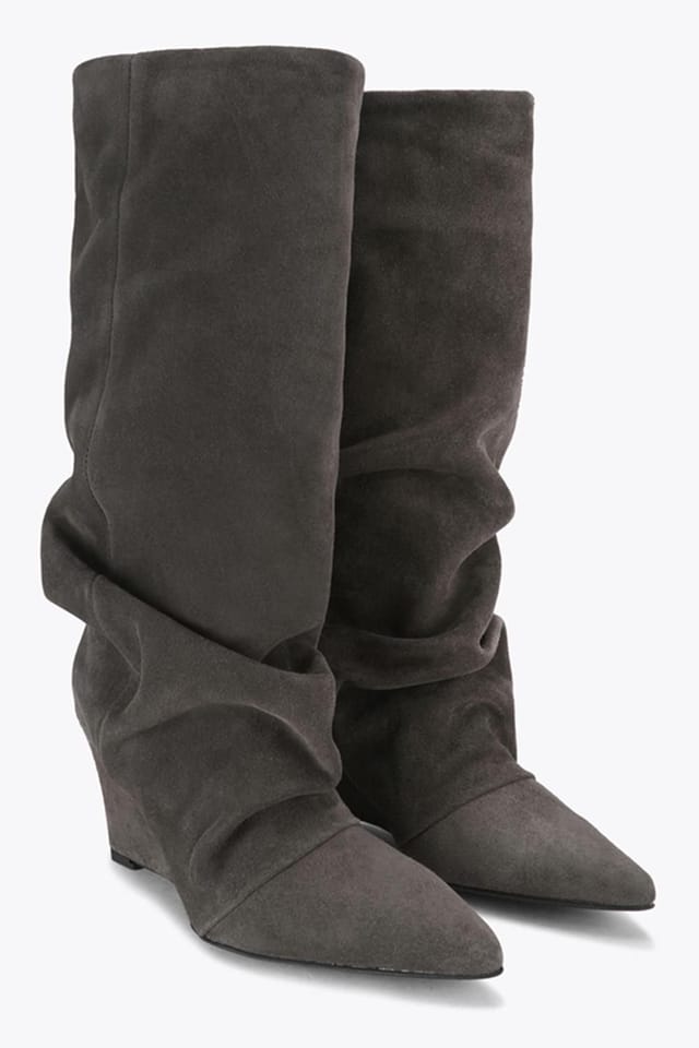 Steve Madden STEVE MADDEN Women's 'Rhys Brown Suede' Suede Boots - 2