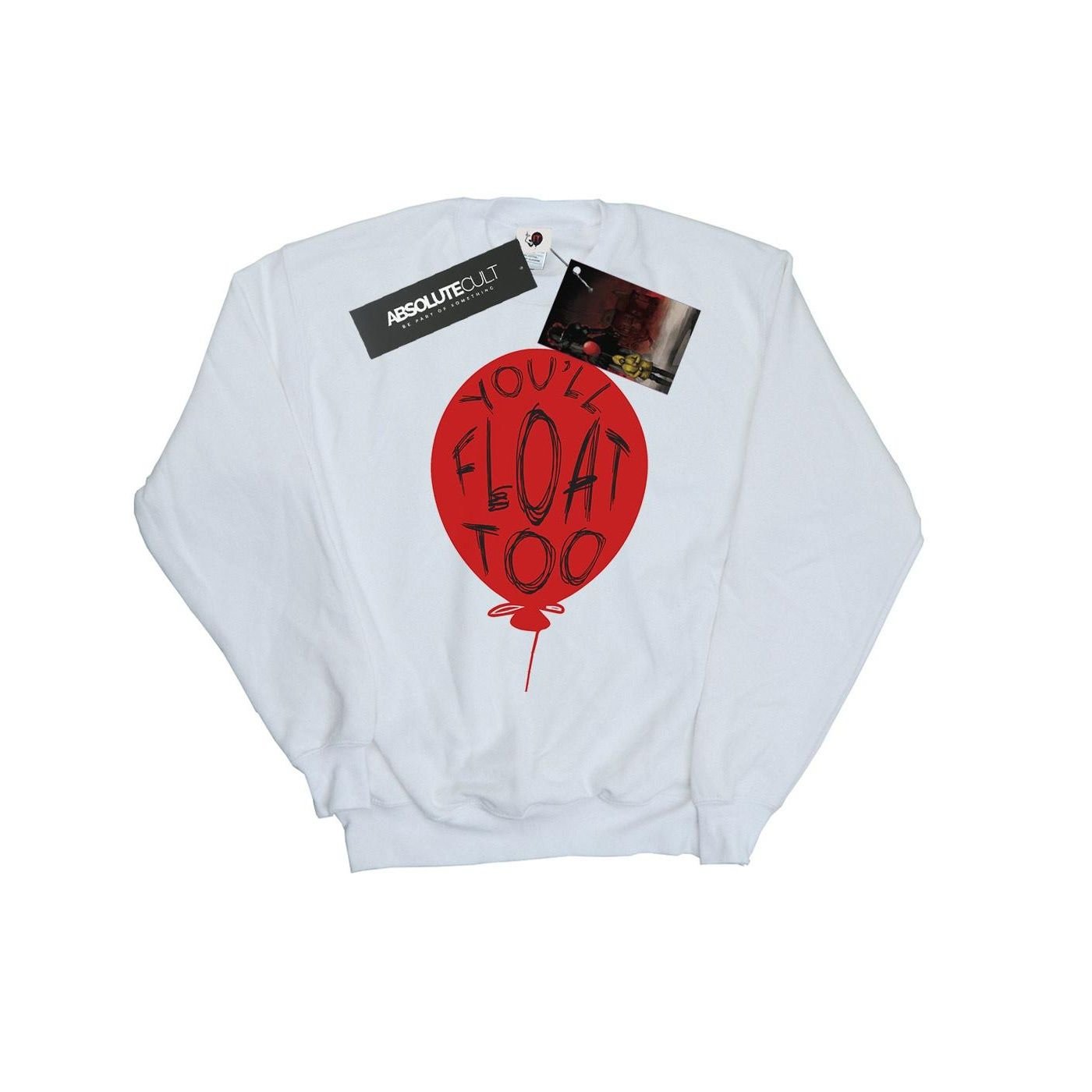 IT IT Men's Pennywise You´ll Float Too Sweatshirt - 2