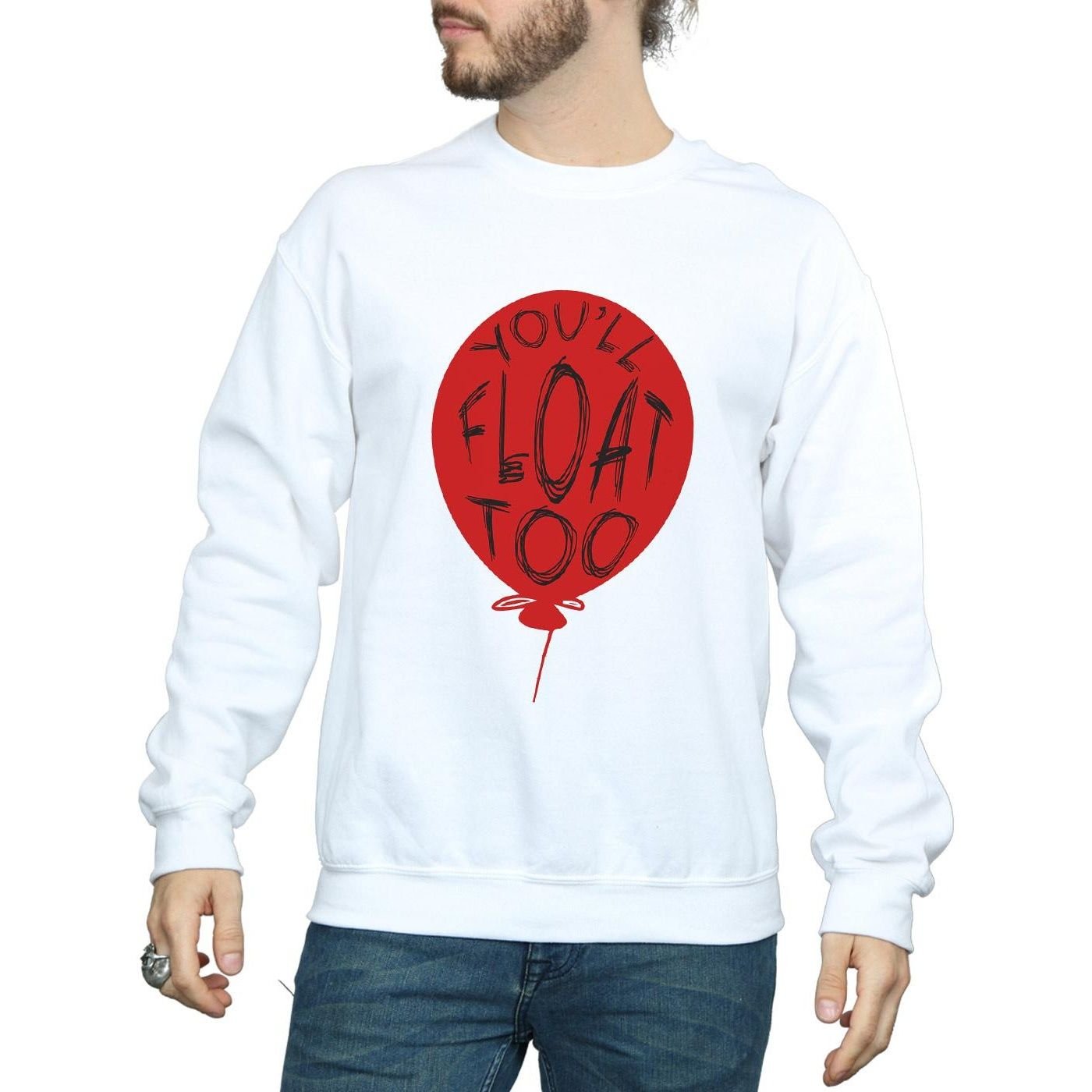 IT IT Men's Pennywise You´ll Float Too Sweatshirt - 3