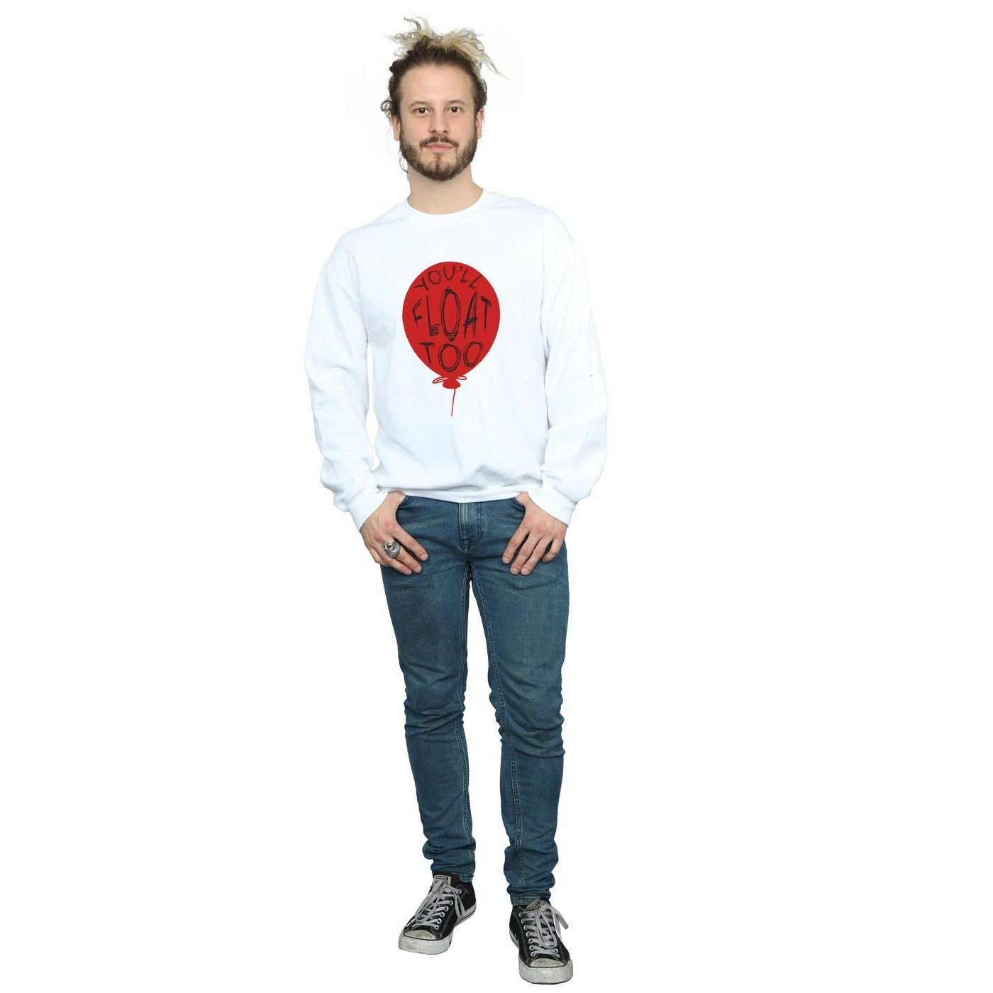 IT IT Men's Pennywise You´ll Float Too Sweatshirt - 4