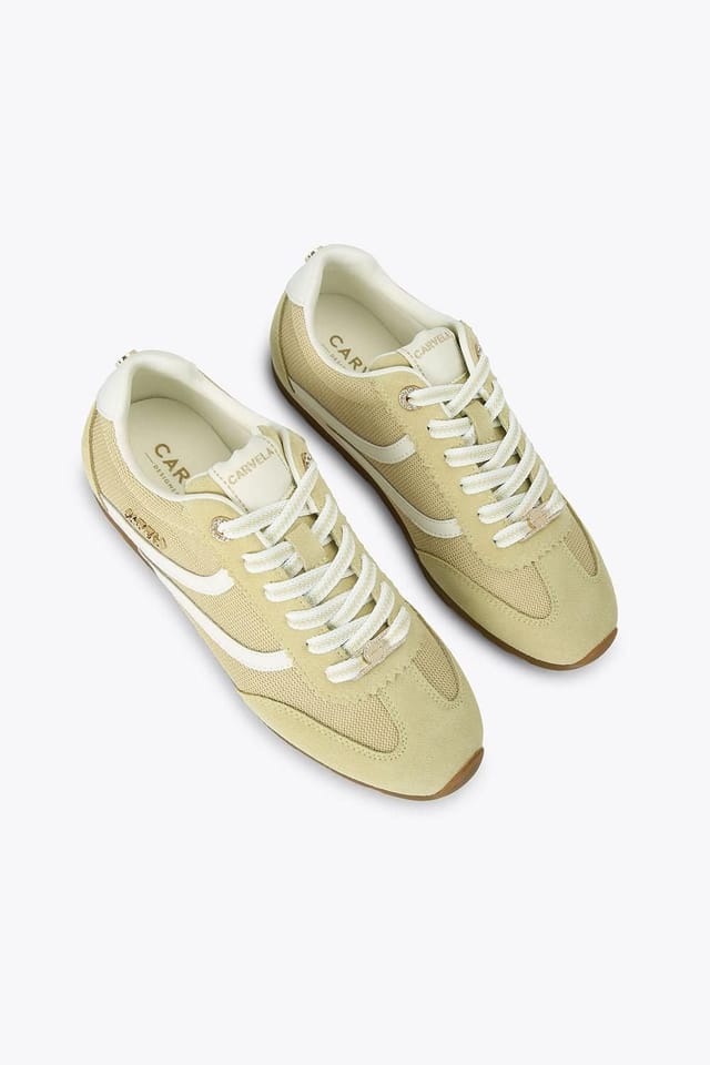Carvela Carvela Women's 'Florence Sneaker' Trainers in Yellow - 2