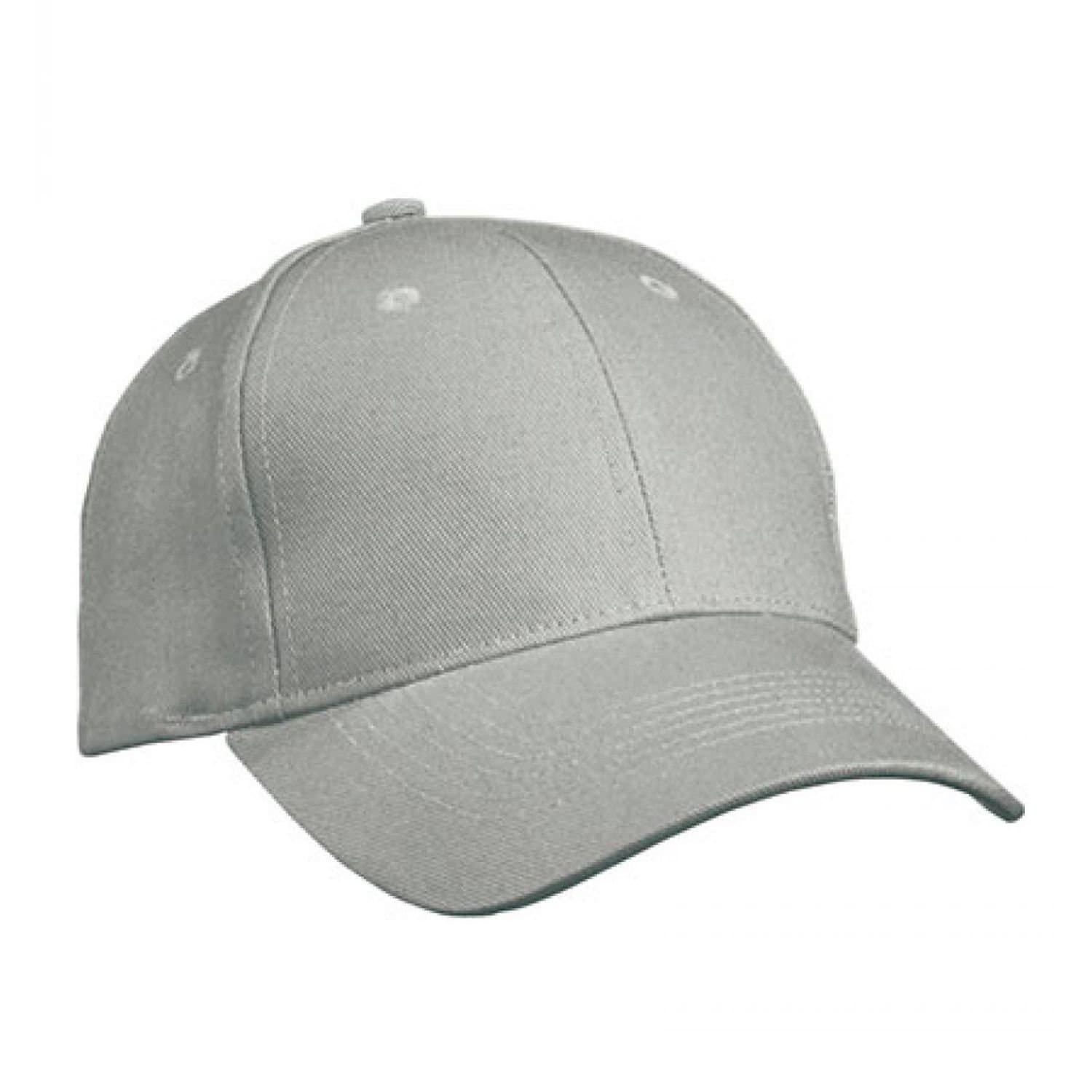 Myrtle Beach Myrtle Beach Men's Raver 6 Panel Baseball Cap in Light Grey