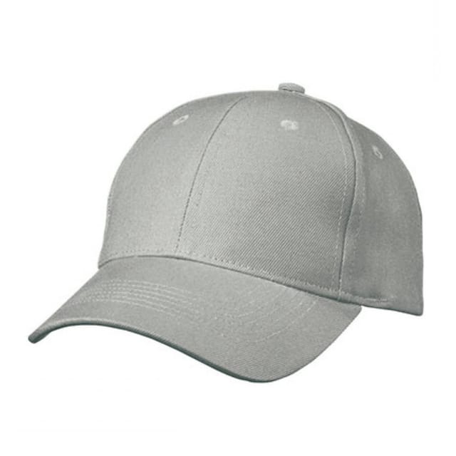 Myrtle Beach Myrtle Beach Men's Raver 6 Panel Baseball Cap in Light Grey - 2