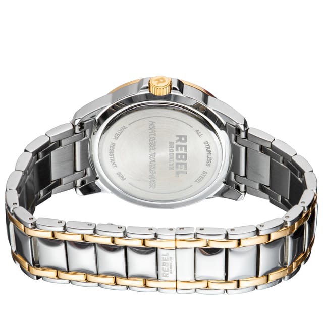 Rebel Rebel Men's Williamsburg Silver Dial Stainless Steel Watch - 2