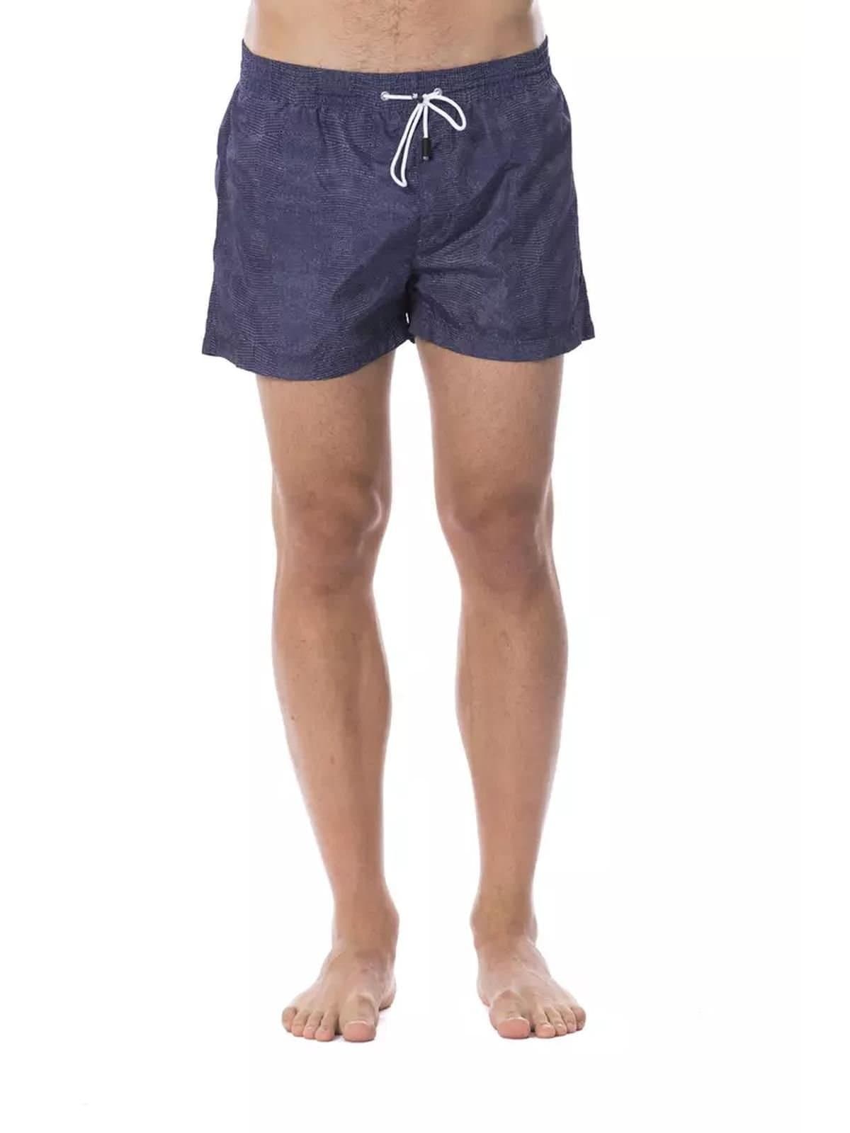 Roberto Cavalli Sport Roberto Cavalli Sport Blue Polyester Swim Trunk