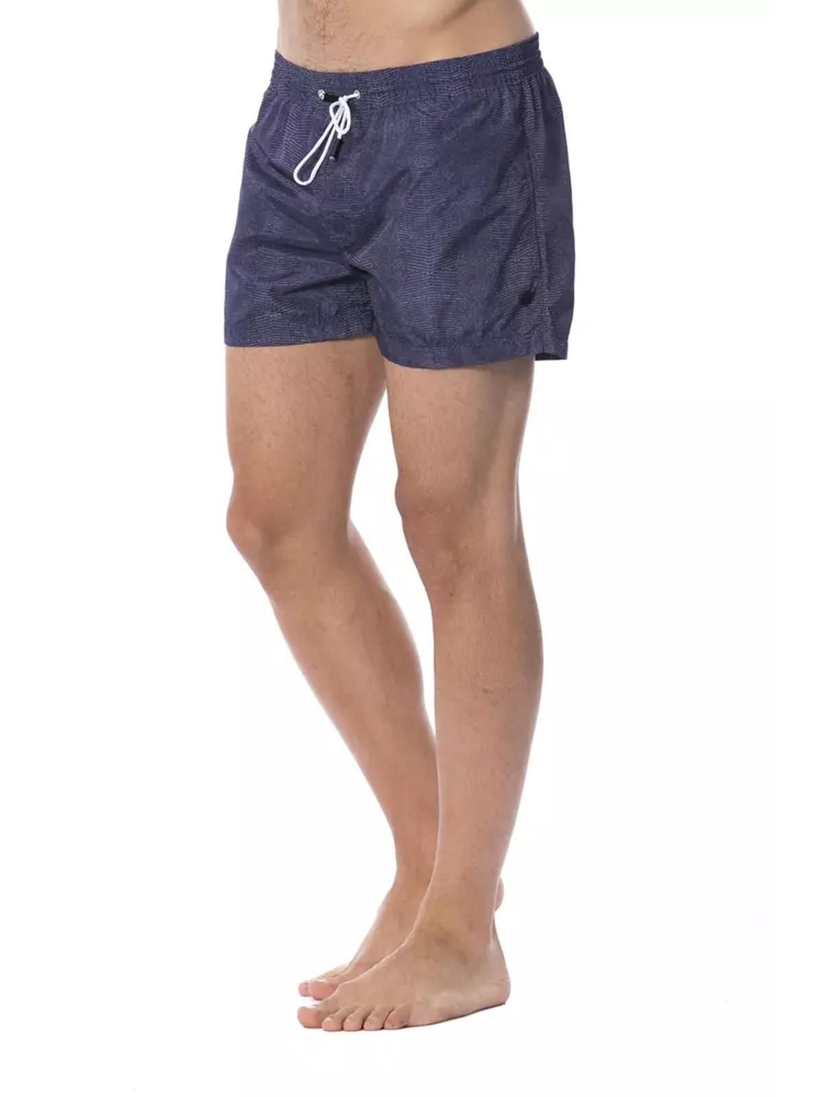 Roberto Cavalli Sport Roberto Cavalli Sport Men's Blue Polyester Swim Trunk - 2