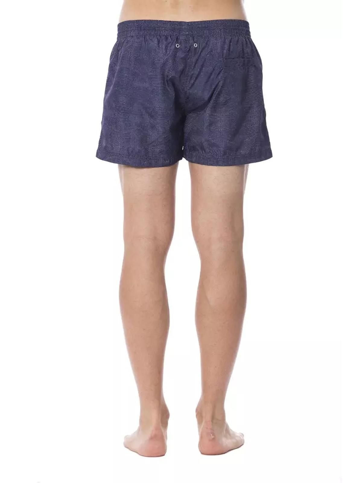 Roberto Cavalli Sport Roberto Cavalli Sport Men's Blue Polyester Swim Trunk - 3