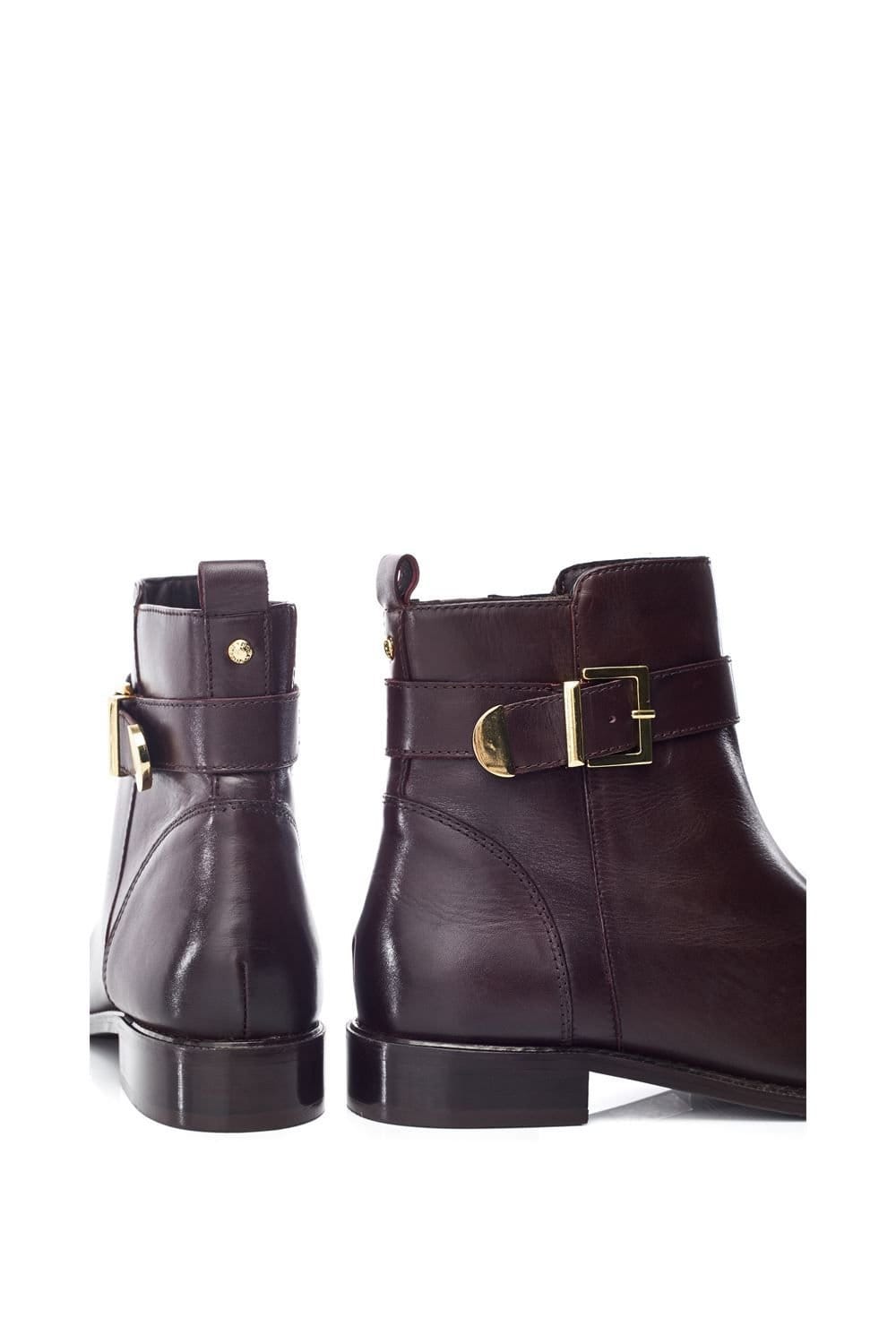 Moda In Pelle Moda In Pelle Women's 'Obernai' Leather Ankle Boots in Brown - 4