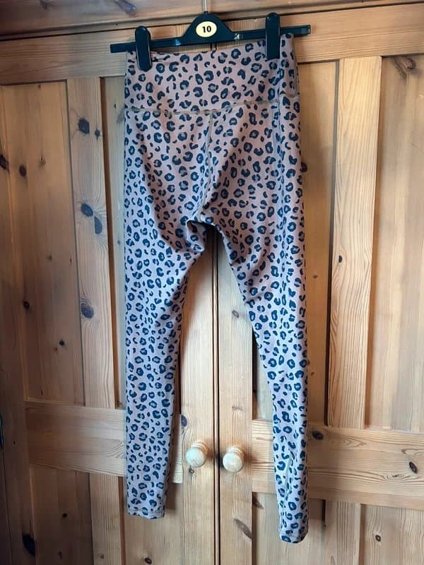 Never Fully Dressed Never Fully Dressed Leopard Print Leggings UK 8