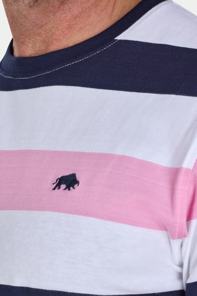 raging bull Raging Bull Men's Contrast Stripe T-Shirt - 3