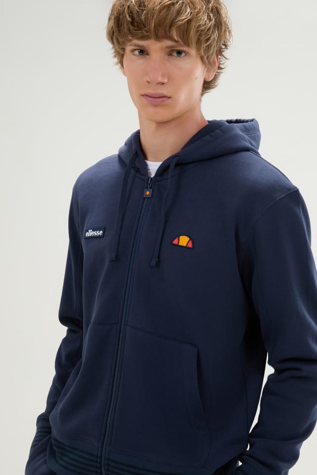Ellesse Ellesse Men's Verazo Full Zip Hoody in Navy - 3