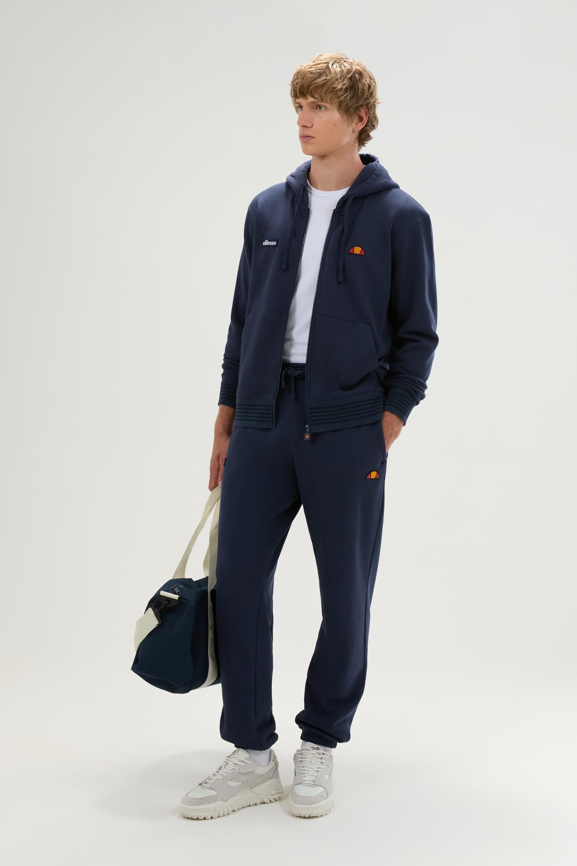 Ellesse Ellesse Men's Verazo Full Zip Hoody in Navy - 4