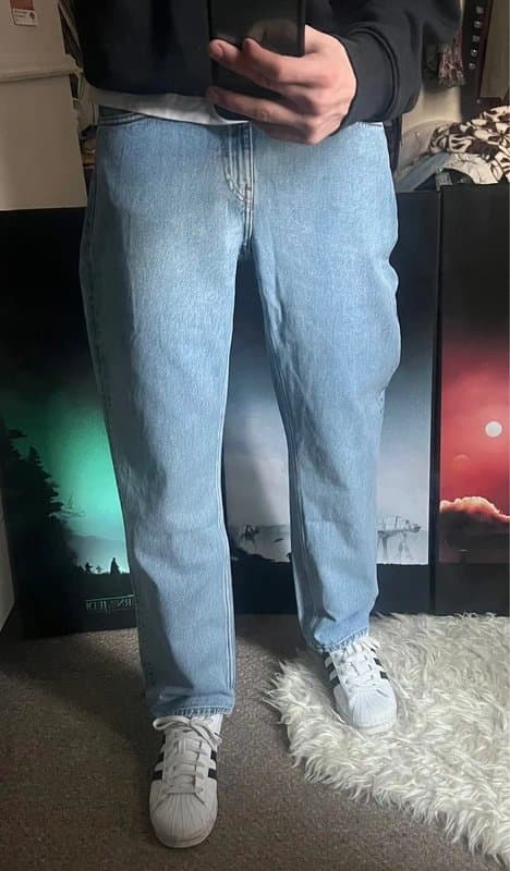 Weekday Weekday blue wash jeans